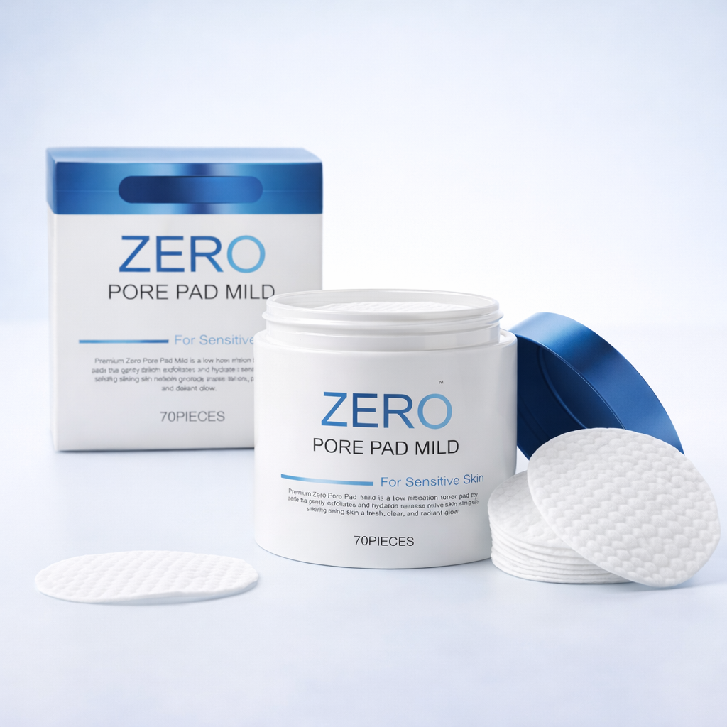 Almohadilla cero poros – Discos exfoliantes para poros limpios y piel suave