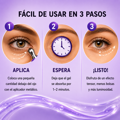 Lift Instantáneo Gel Para Ojos | Reduce Bolsas, Ojeras y Líneas Finas