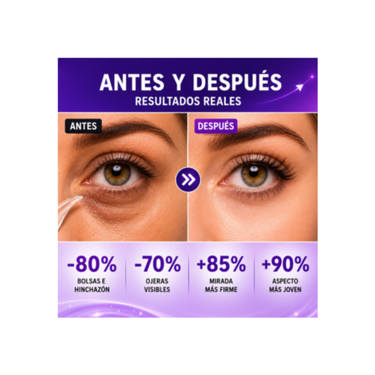 Lift Instantáneo Gel Para Ojos | Reduce Bolsas, Ojeras y Líneas Finas
