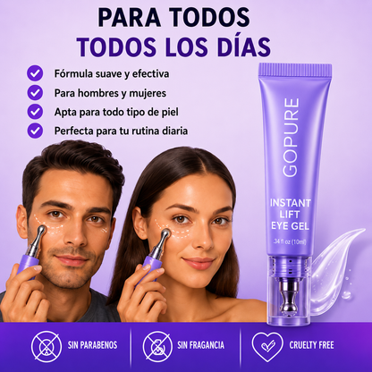 Lift Instantáneo Gel Para Ojos | Reduce Bolsas, Ojeras y Líneas Finas